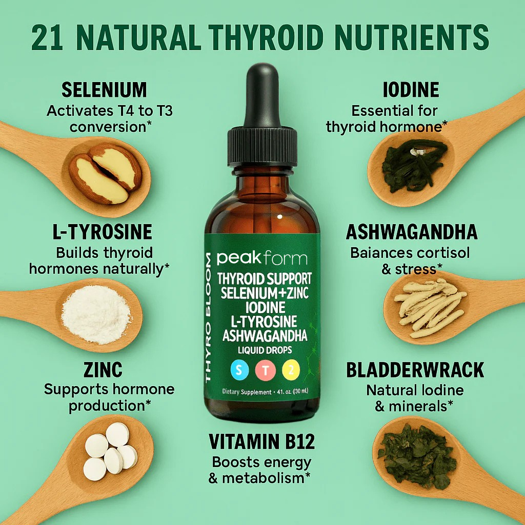 Peak Form Thyroid Support Drops