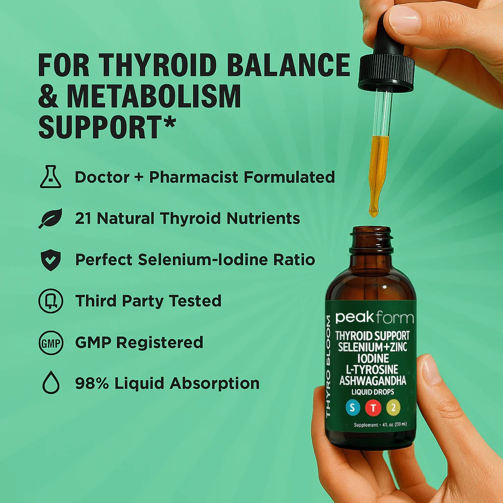 Peak Form Thyroid Support Drops