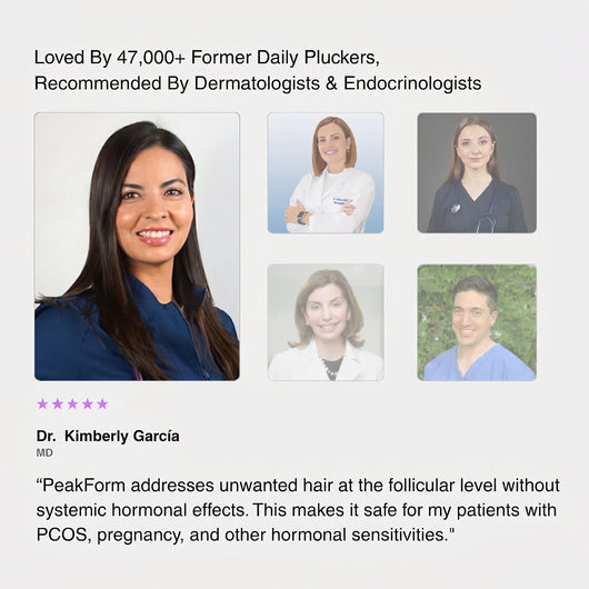 Peakform Thyroid & Liver Support -  Stop PCOS Hair Growth From The Root
